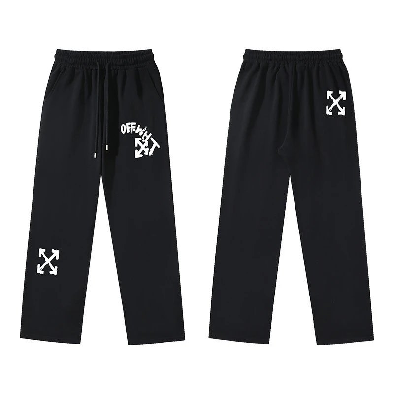 Off-White Industrial Logo Sweatpants Black - 4