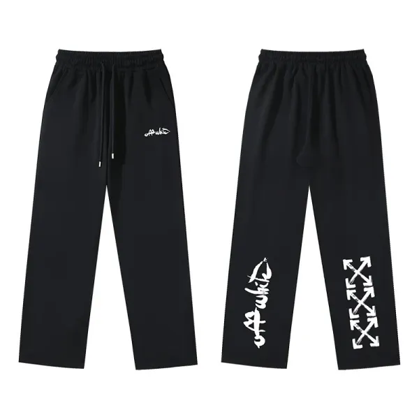 Off-White Industrial Logo Sweatpants Black - 5