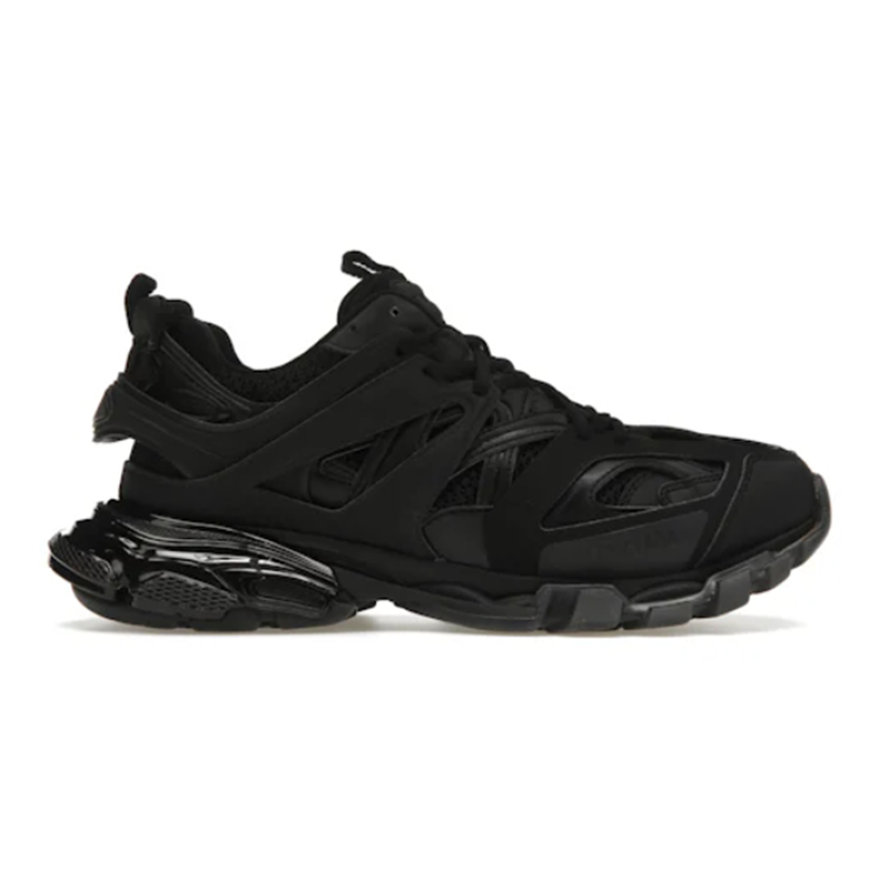 Clear Sole Black Casual Sneaker
