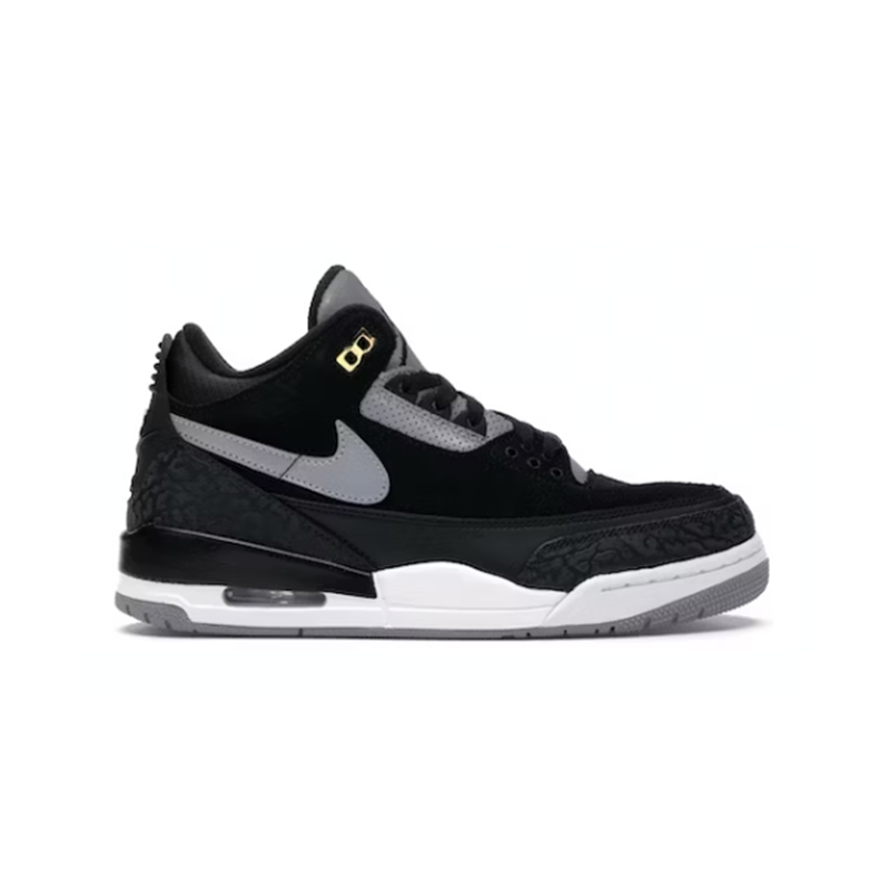 Air Jordan 3 Retro Tinker Black Cement Gold