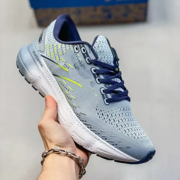 Asics Gel-Cumulus 25 Gray Neon Green Running Shoes - 1