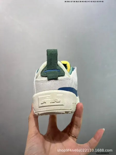 Off-White x Nike Court Vision Low 'Desert' Multicolor Sneakers - 9