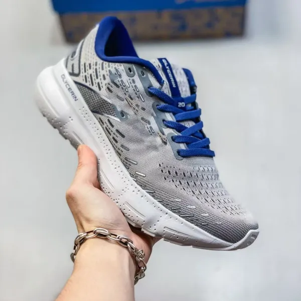 Glycerin 20 Gray/Blue Running Shoes - 1