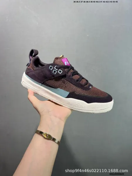 Off-White x Nike Court Vision Low 'Desert' Multicolor Sneakers - 5