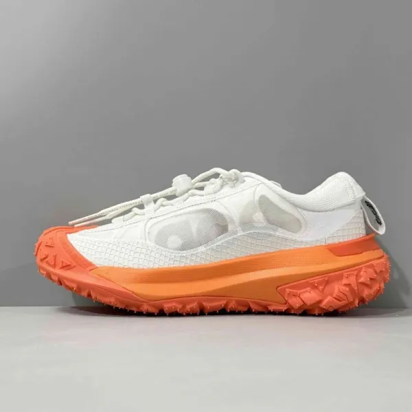 Off-White Diagonal Arrow Tech Runner White Orange Sneakers - 1