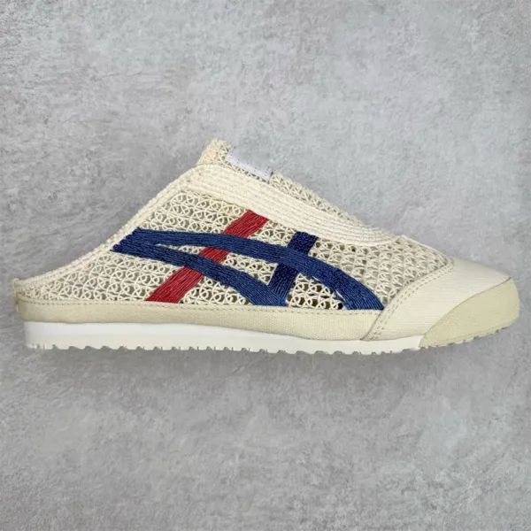 Asics Onitsuka Tiger Mexico 66 Slip-On Lemon Yellow Mesh Mule Sneakers - 6