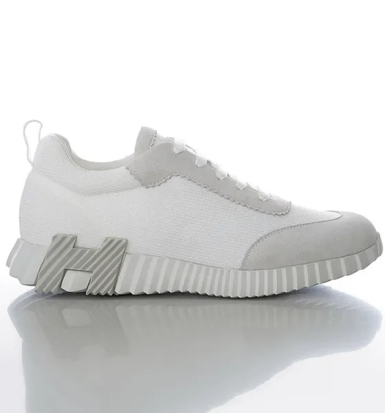 Hogan Interactive H White Gray Sneakers - 1