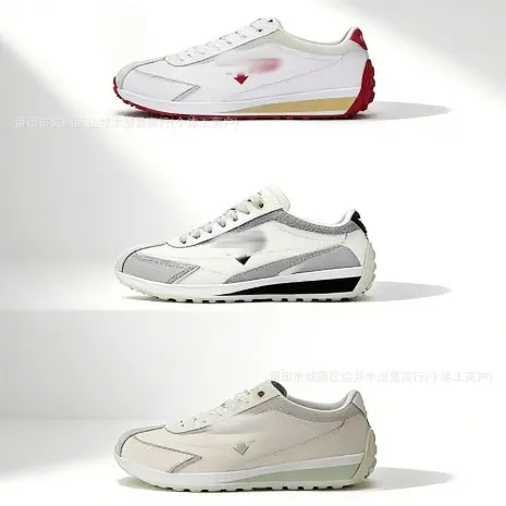 Asics Gel-Lyte III White Red Gray Beige Sneakers - 1