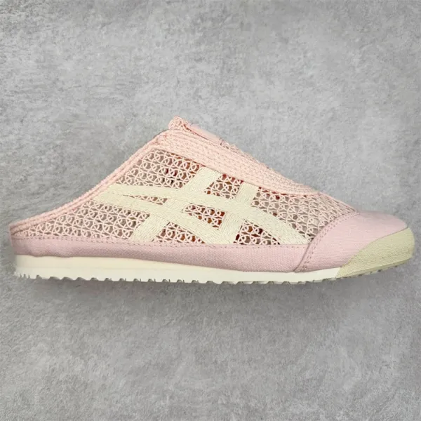 Asics Onitsuka Tiger Mexico 66 Slip-On Pink Mesh Sneakers - 1