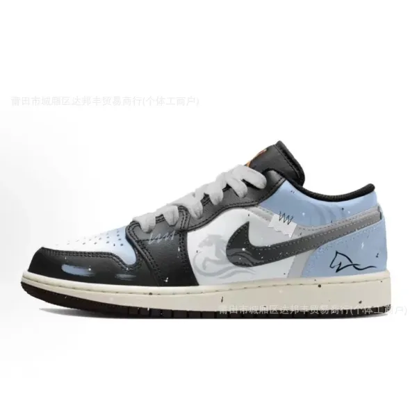 Air Jordan 1 Low 'Dragon' Multicolor Sneakers - 1