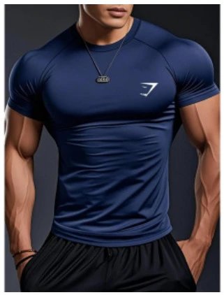 Gymshark T-shirt Logo Navy