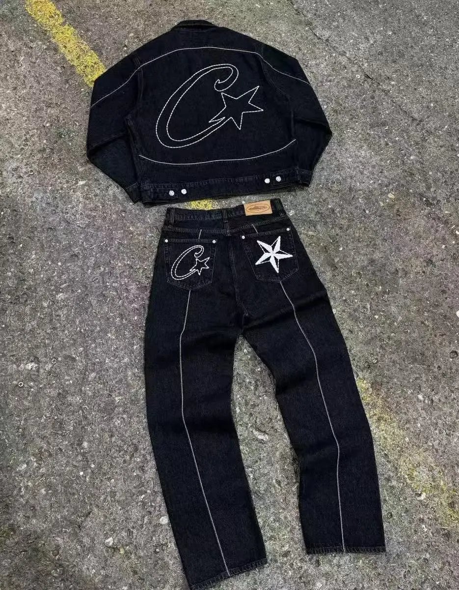 Black Denim Set