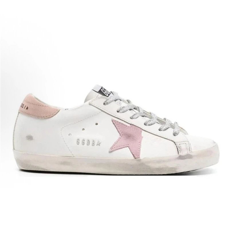 Golden Goose Super-Star Low White Antique Pink GWF00101.F005355.11691