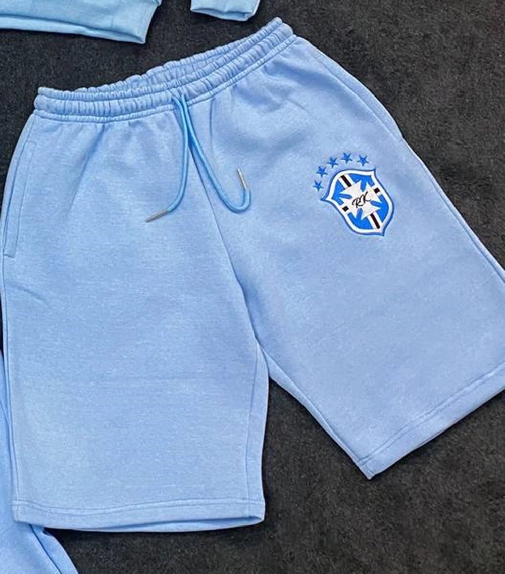 Blue shorts