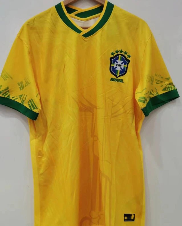 V-Neck Yellow Brazil