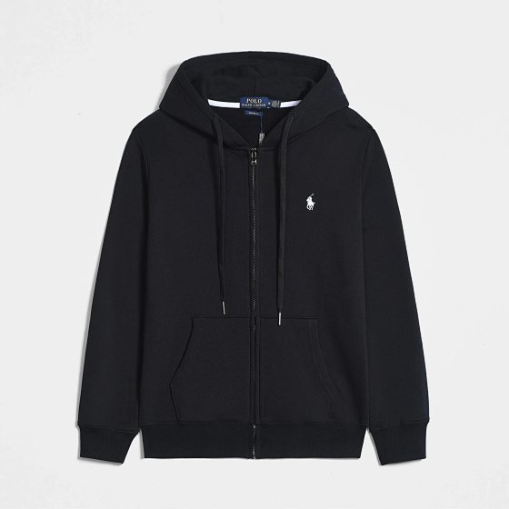 PRL Embroidered Zipper Hoodie (Cotton Material)
