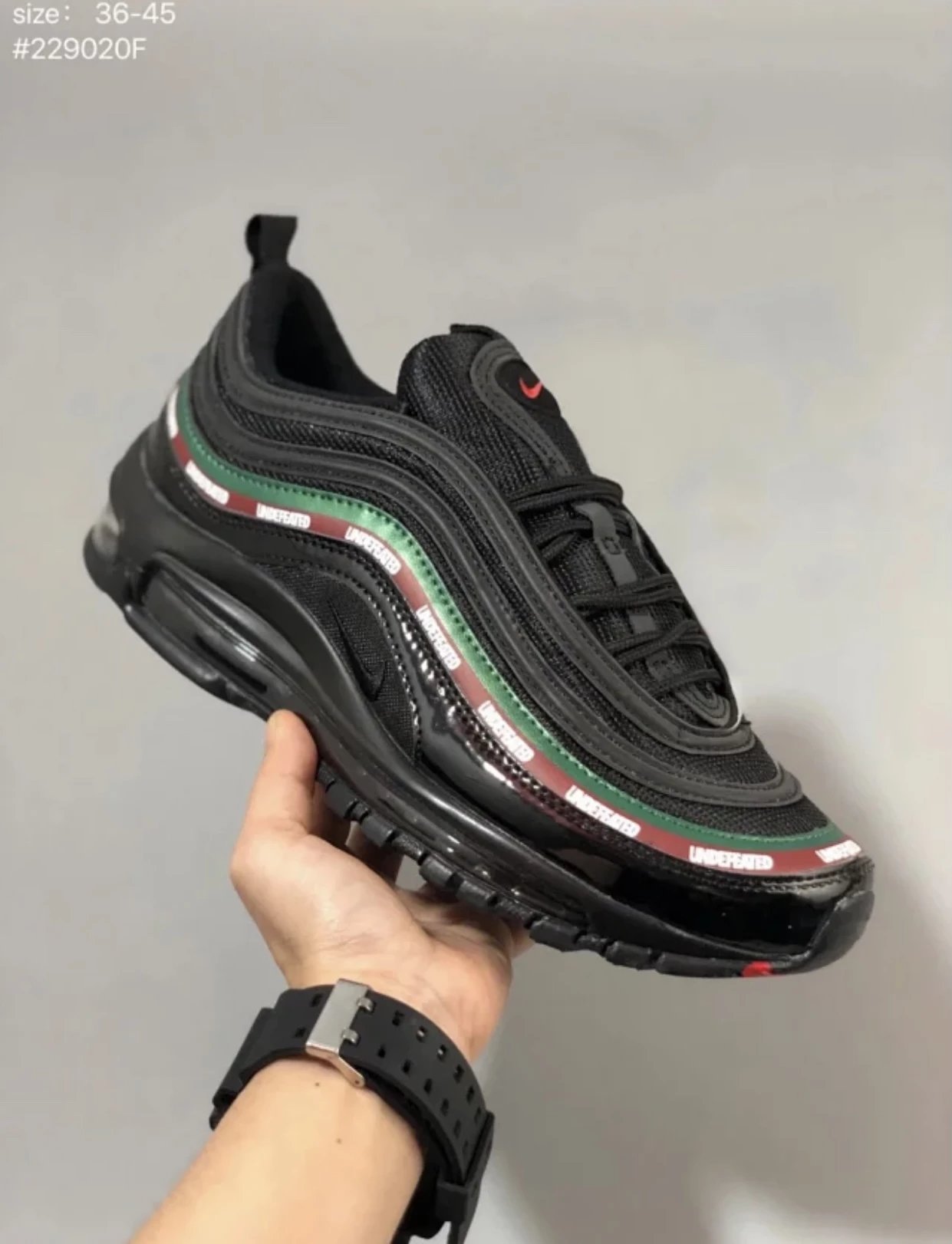 Nike Air Max 97 OG Undefeated Black AJ1986-001