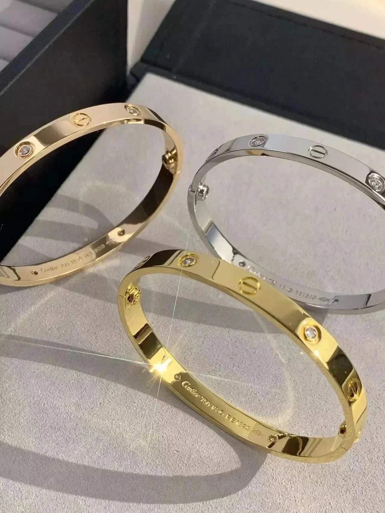 Cartier Love Bracelet 18K Gold with Diamonds