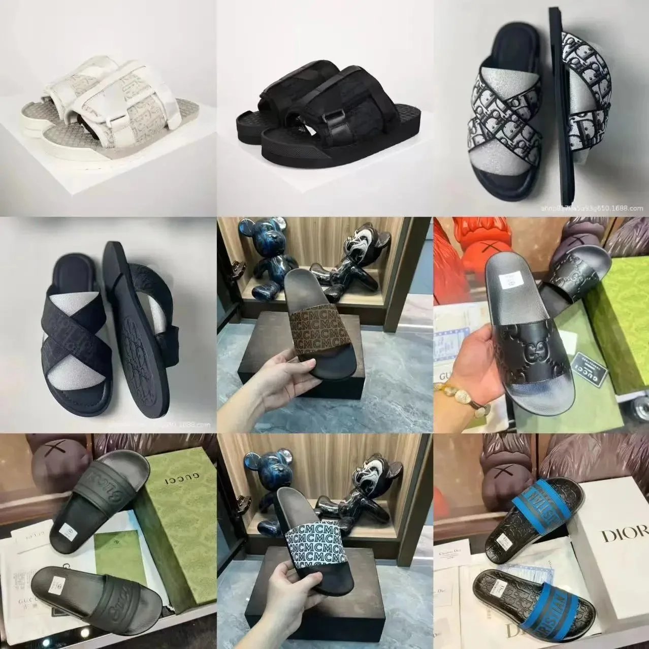 KK12-TOPquality电绣时尚拖鞋：findsindex.com - 196909