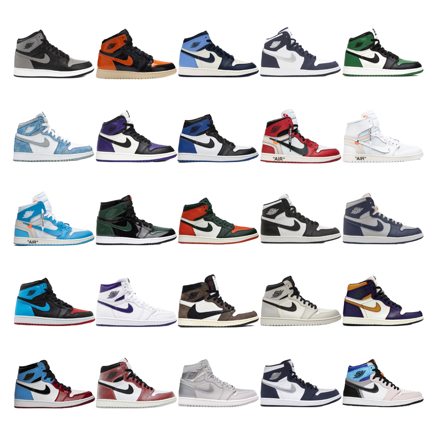 Nike Air Jordan 1 High OG Chicago Red Black White - 198035