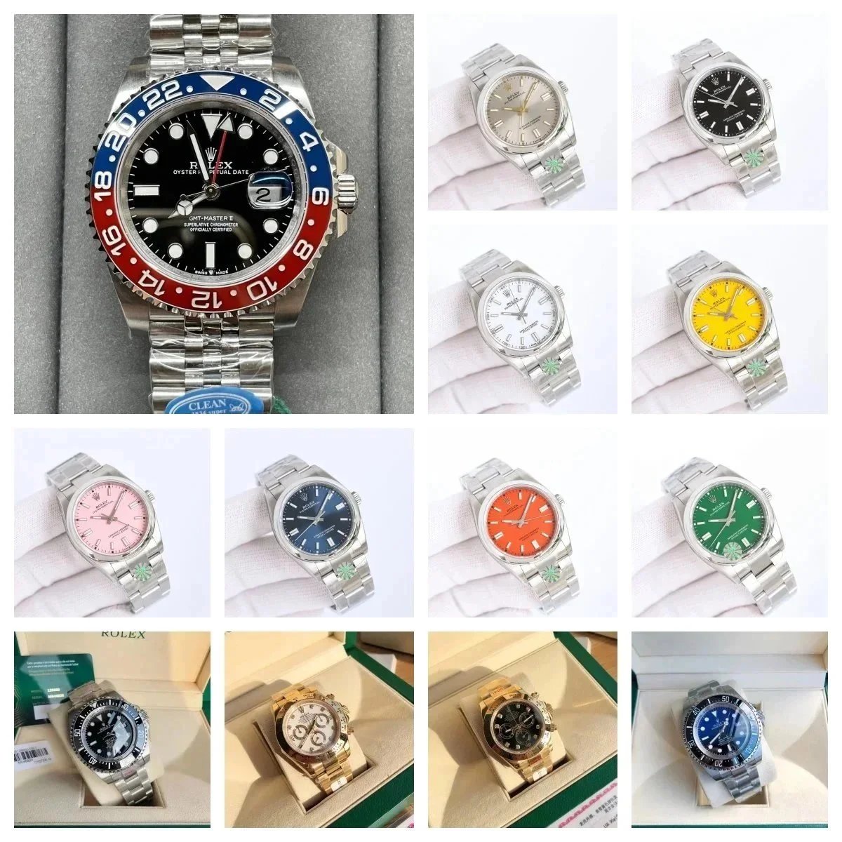 ZMR16-全自动机械手表钢带防水夜光男款手表40MM：findsindex.com - 202002
