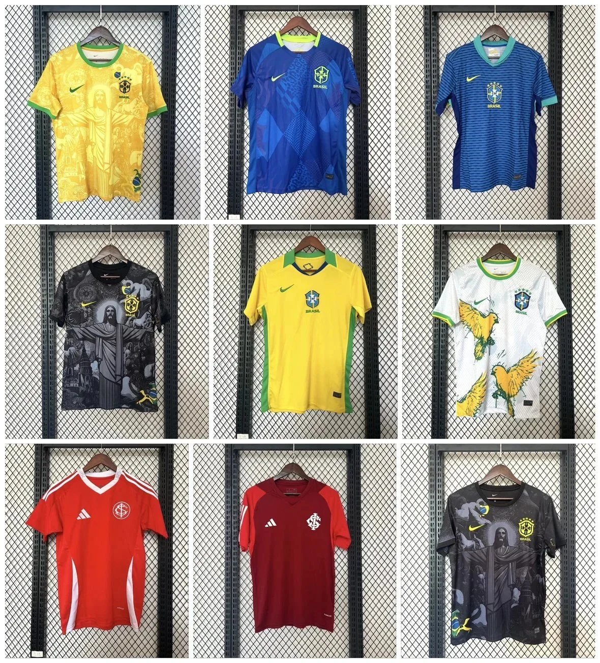 Brazil National Team 2022 World Cup Home Jersey Yellow Green - 203103