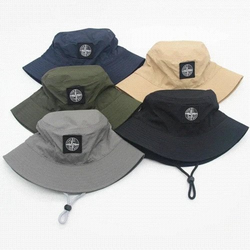Stone Island Compass Logo Bucket Hat - Six Colors