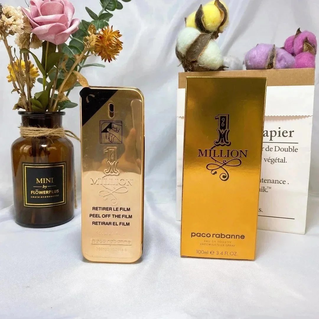 Paco Rabanne 1 Million Eau de Toilette 100ml Gold Bottle