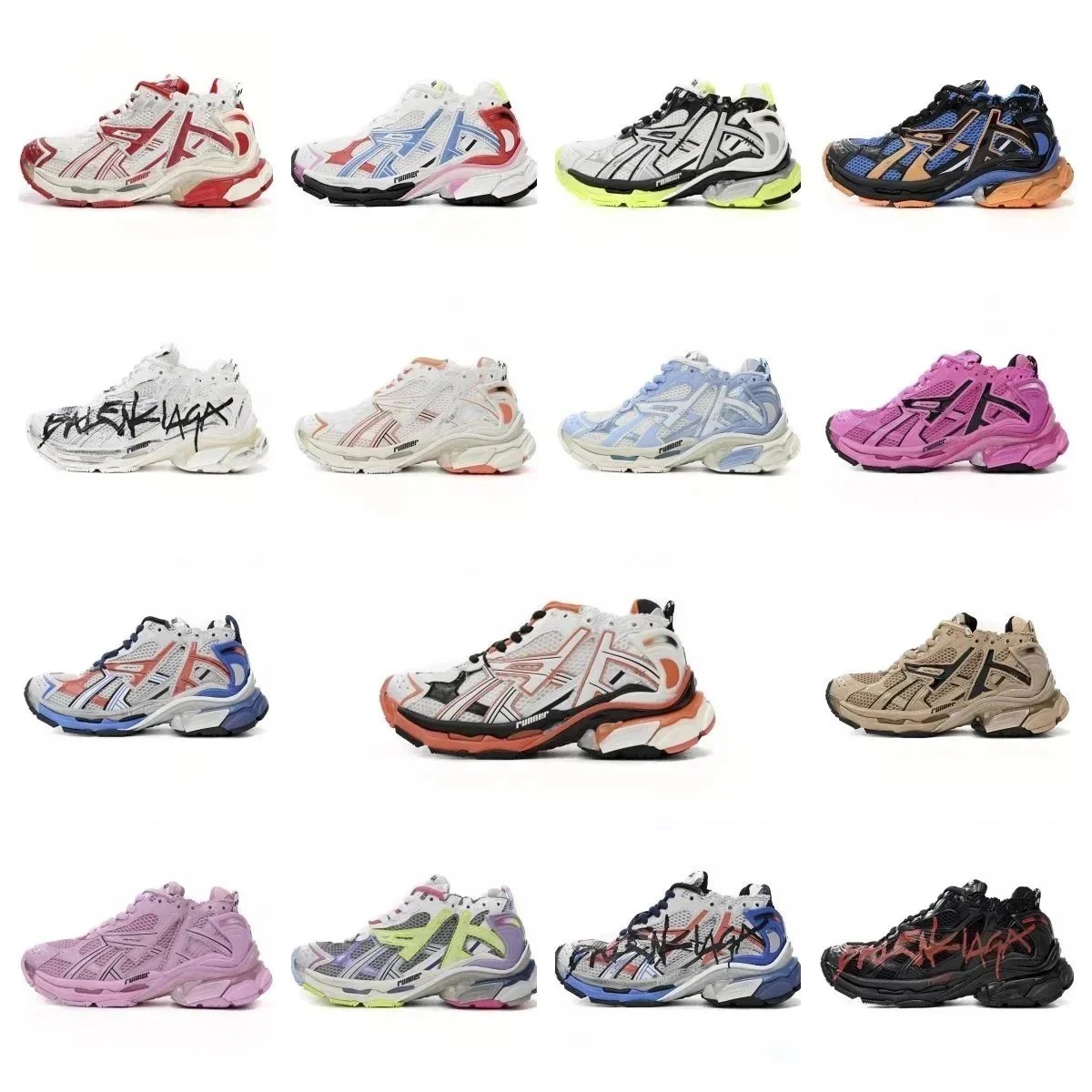 Asics Gel-Kayano 14 x Balenciaga Collaboration Running Shoes