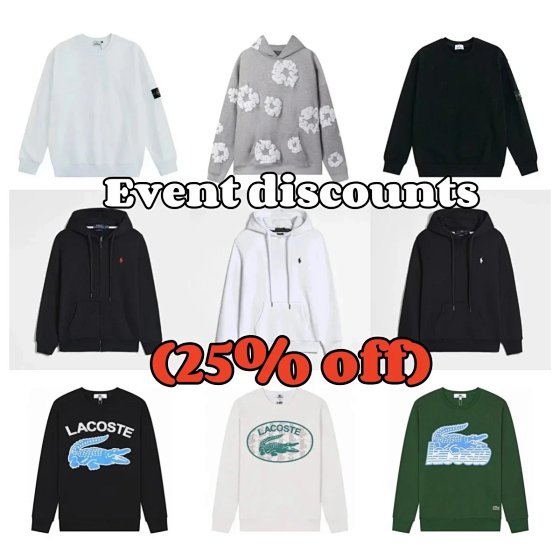 D-1 Solid Color Building Cufflinks Crew Neck Sweatshirt (TOP QUALITY)