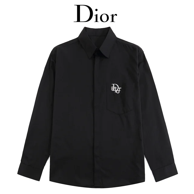 Dior Shirts Long-Sleeve Button-Up Shirt product detail image 7