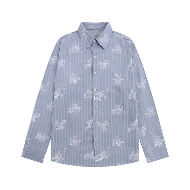 Dior Shirts Long-Sleeve Button-Up Shirt product detail image 13