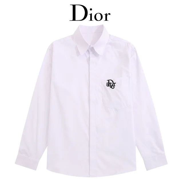 Dior Shirts Long-Sleeve Button-Up Shirt product detail image 6