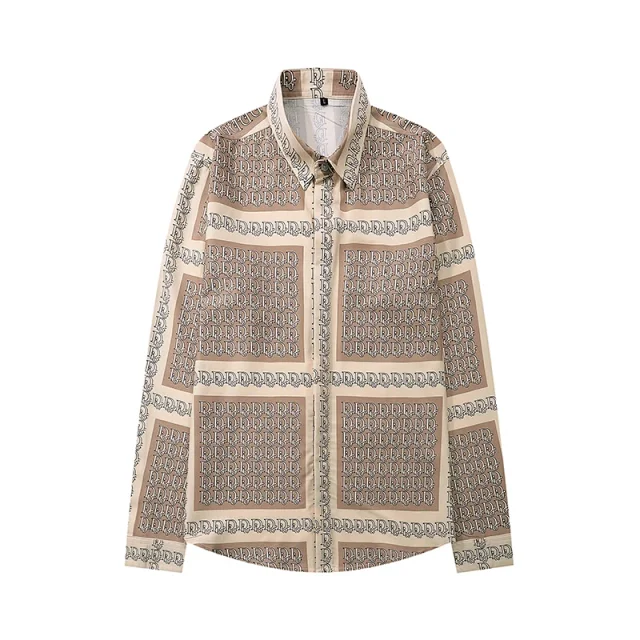 Dior Shirts Long-Sleeve Button-Up Shirt product detail image 8