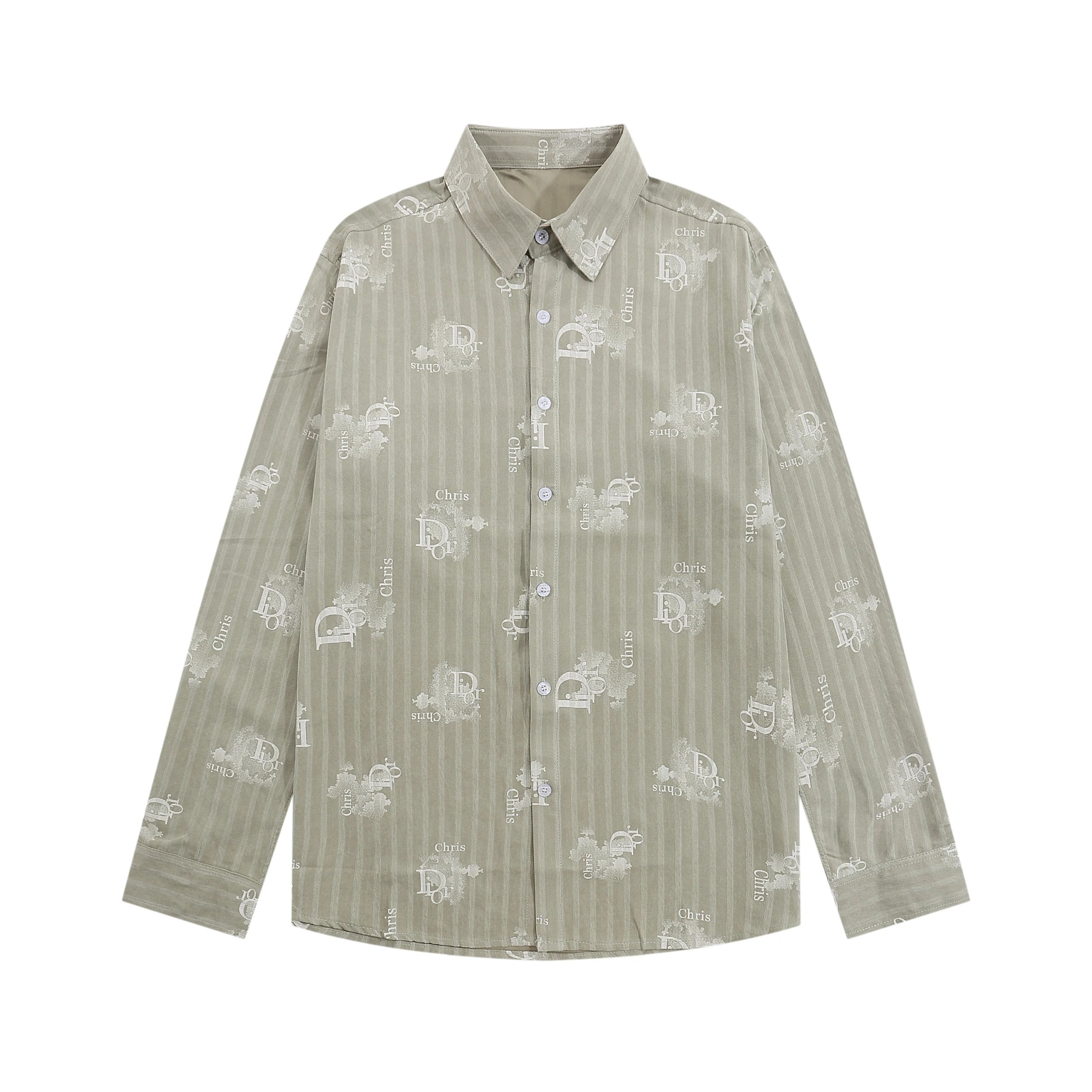 Dior Shirts Long-Sleeve Button-Up Shirt — 13