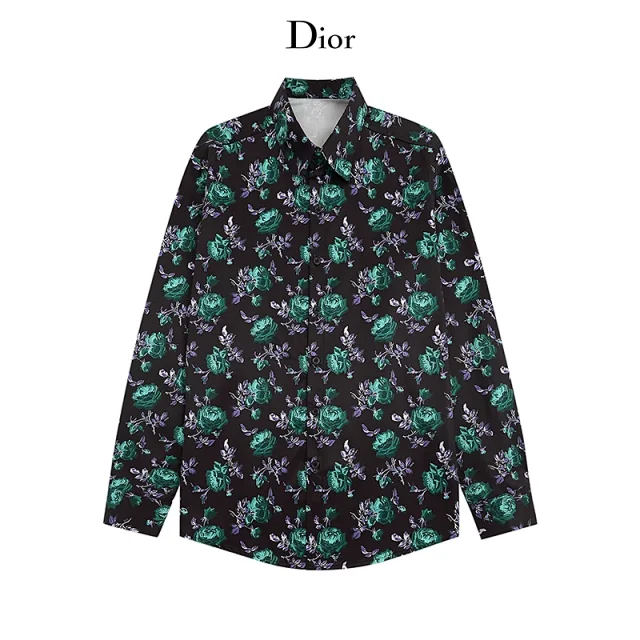 Dior Shirts Long-Sleeve Button-Up Shirt product detail image 5