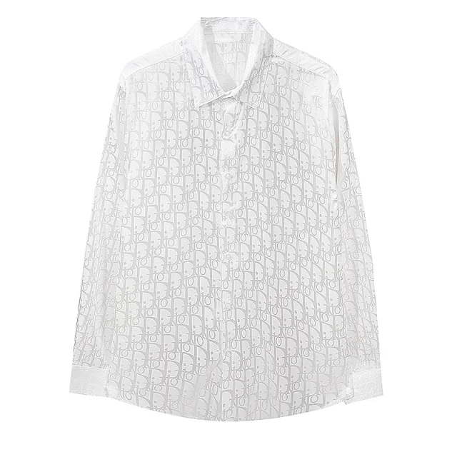 Dior Shirts Long-Sleeve Button-Up Shirt product detail image 10