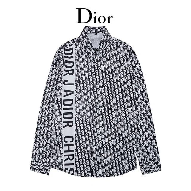 Dior Shirts Long-Sleeve Button-Up Shirt product detail image 3