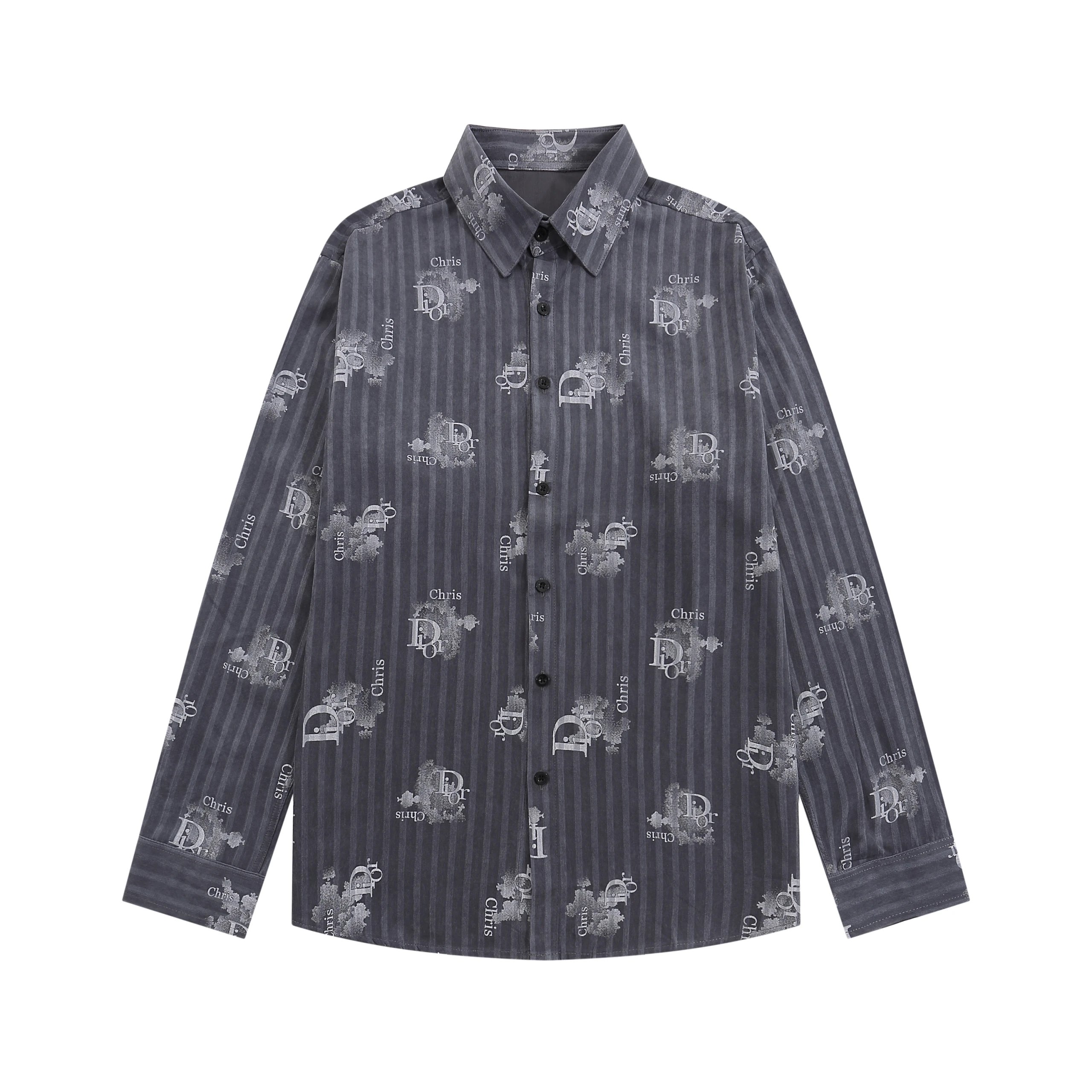 Dior Shirts Long-Sleeve Button-Up Shirt — 11