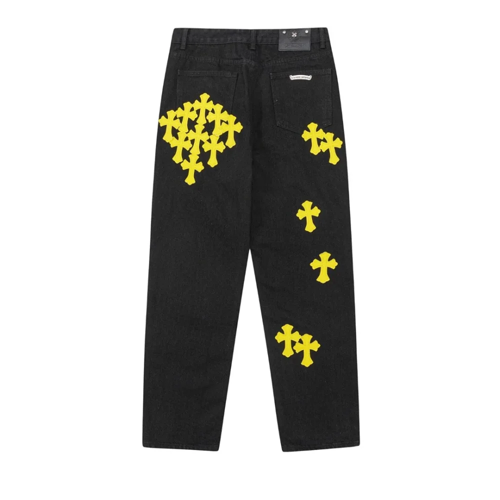 Chrome Hearts Cross Patch Jeans Collection