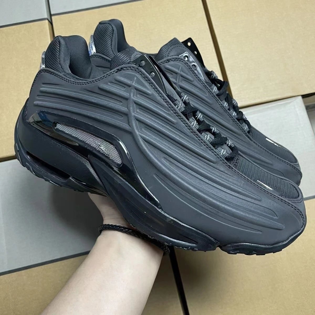 公鸭鞋--碳黑银