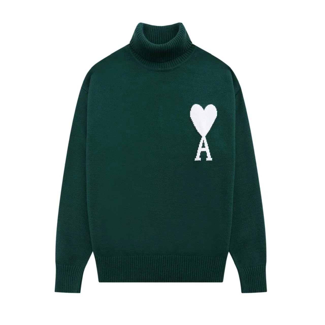 A12 Love High Neck Dark Green