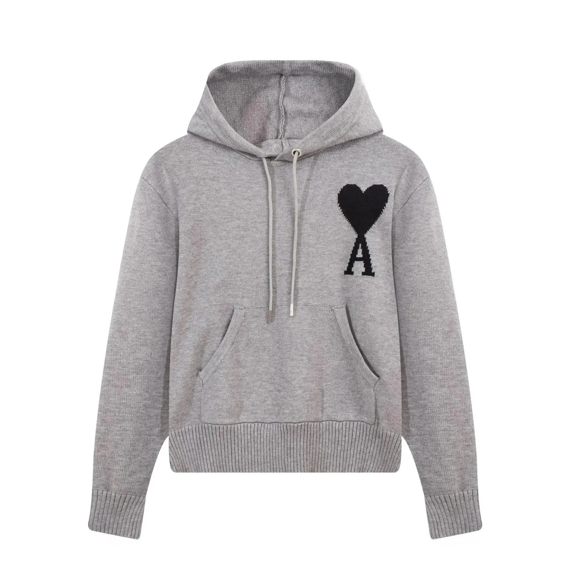 A46 Big Heart Hooded Gray