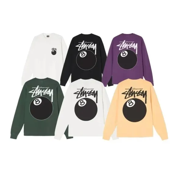 Stüssy x Evil Tribe Long Sleeve T-Shirt Navy - 13