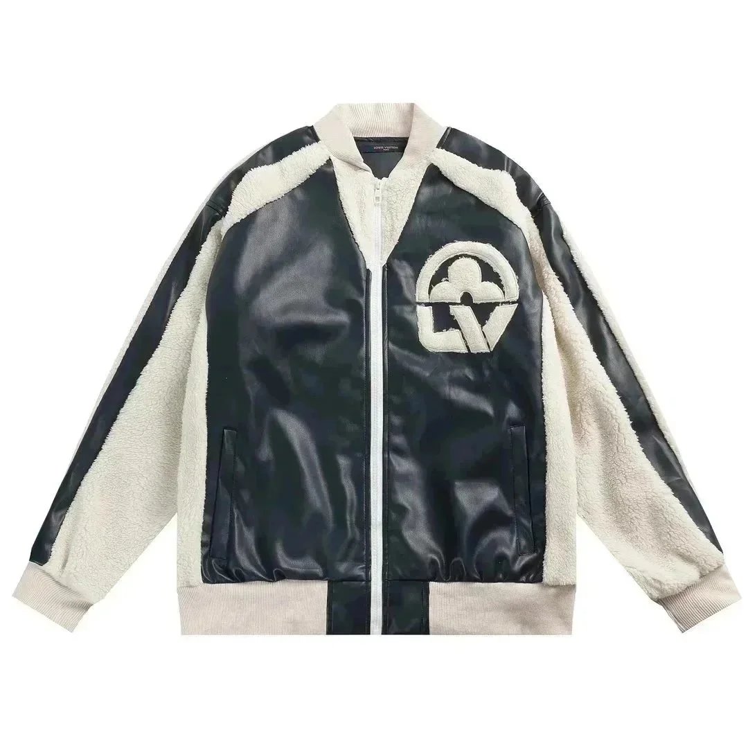 Saint Tears Calligraphy and a Violin Case Varsity Jacket Black/White - 11