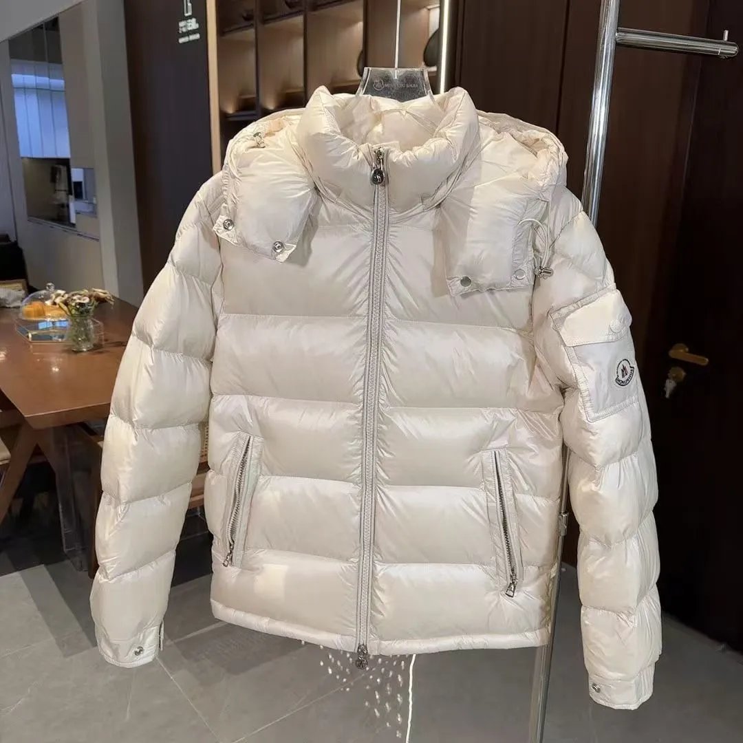 2025新款蒙家NFC正确版本冬季羽绒棉服男女同款保暖连帽外套跨境