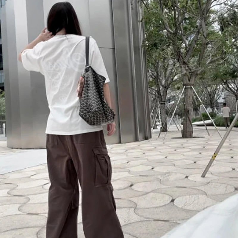 巡游潮流淡人穿搭爆款高级重磅纯棉短袖T恤男女情侣宽松外搭STU西