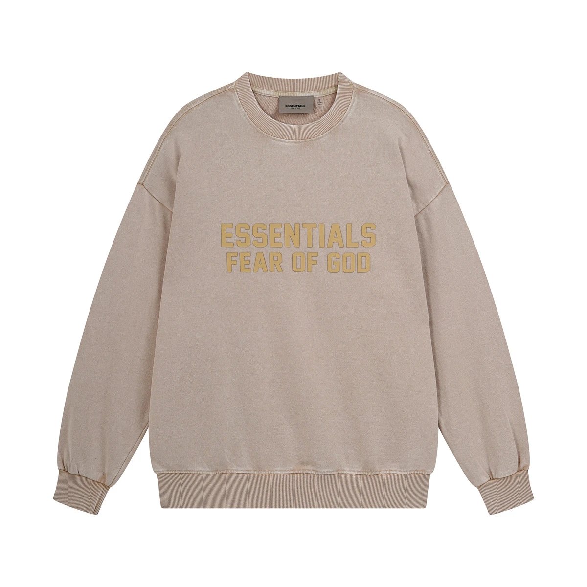 FOG复线ESSENTIALS美式潮牌高街洗水休闲字母印花宽松情侣卫衣