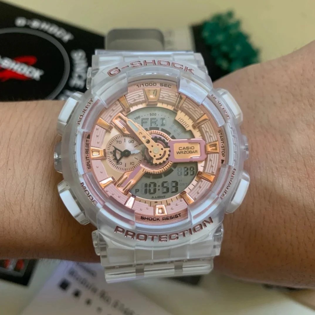 Casio Casio G-Shock GM-B2100 Rose Gold & Clear Watch Rose gold