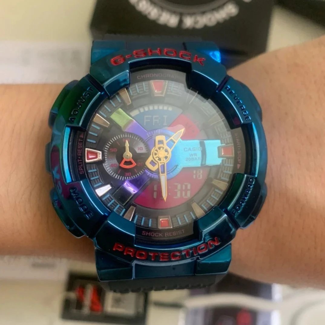 Casio Casio G-Shock Blue Multi-Color Watch Blue